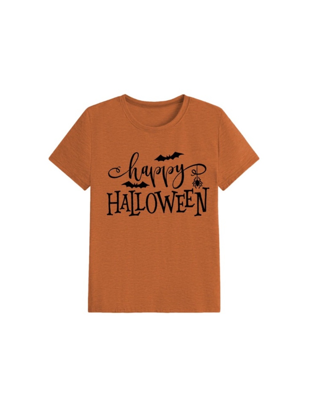 Happy Halloween Shirt Women Spooky T-Shirts Halloween Spooky Season Short Sleeve